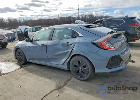 2018 Honda Civic Ex z USA, uszkodzony, nr VIN SHHFK7H50JU236081